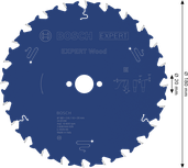 BoschEXPERT 木工圆锯片 180 毫米 T24。